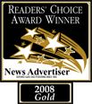 Readers Choice Award Winner 2008